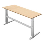 WorkRite Sierra Rectangular Electric Table