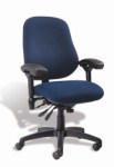 BodyBilt High-Back Task Chair w/ Flat Seat