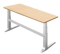 WorkRite Sierra Rectangular Electric Table