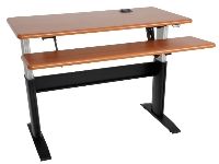 ESP Electric Height Adjustable Table - Dual Surface